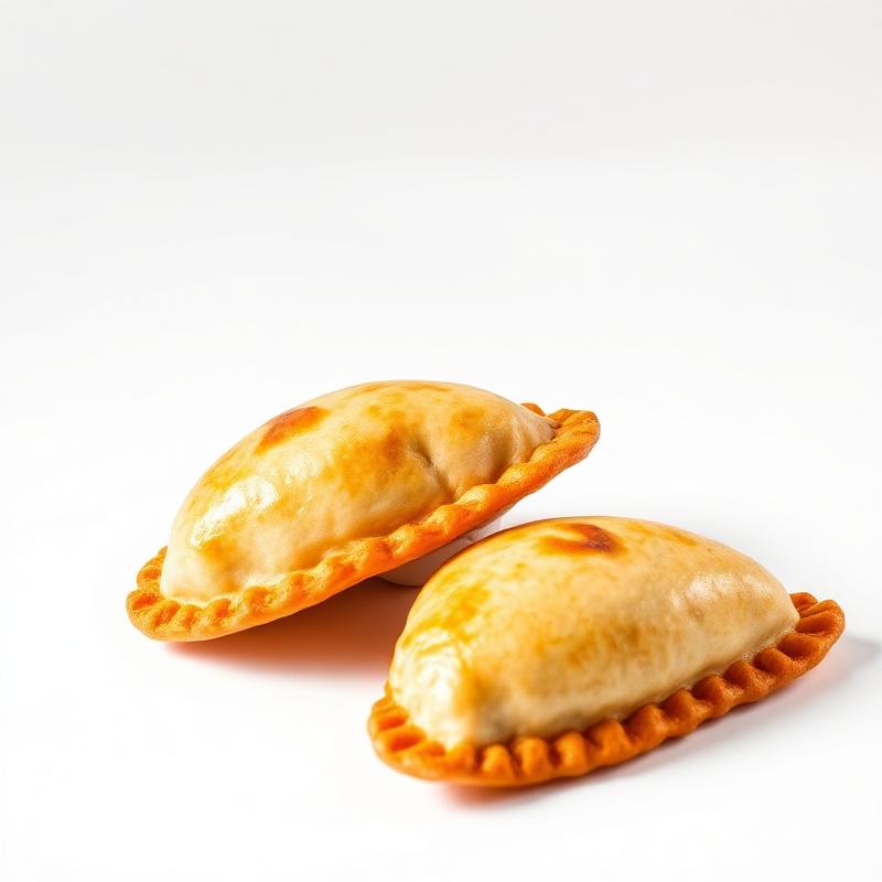 Empanadas doradas recién hechas